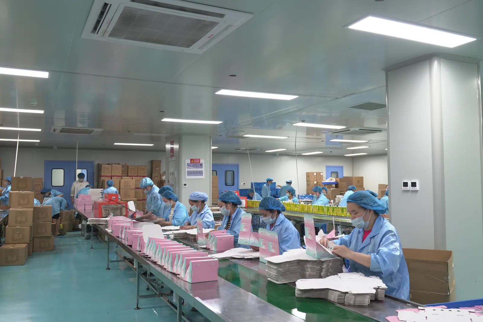 ARIS Cosmetics production line overview