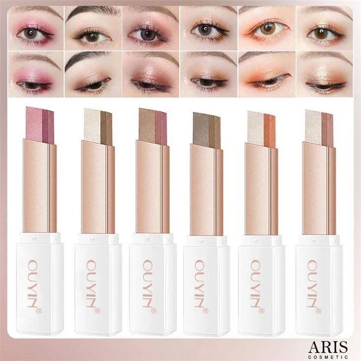 2 Colors Gradient Eyeshadow Stick Matte view 3