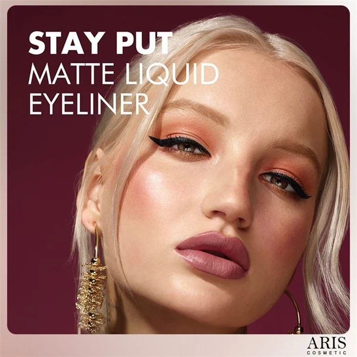 Matte Waterproof Liquid Eyeliner Pen Long Lasting view 3