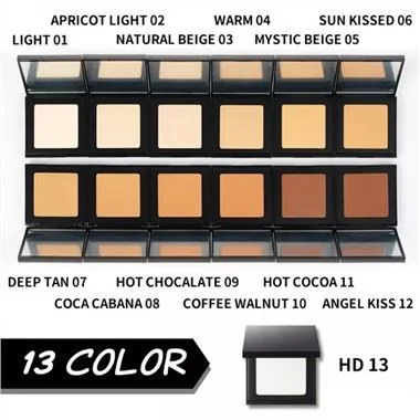 Face Makeup Pressed Powder for dark skin